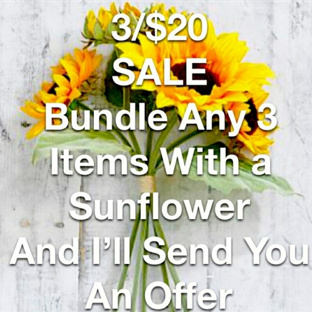 🌻 3 for $20